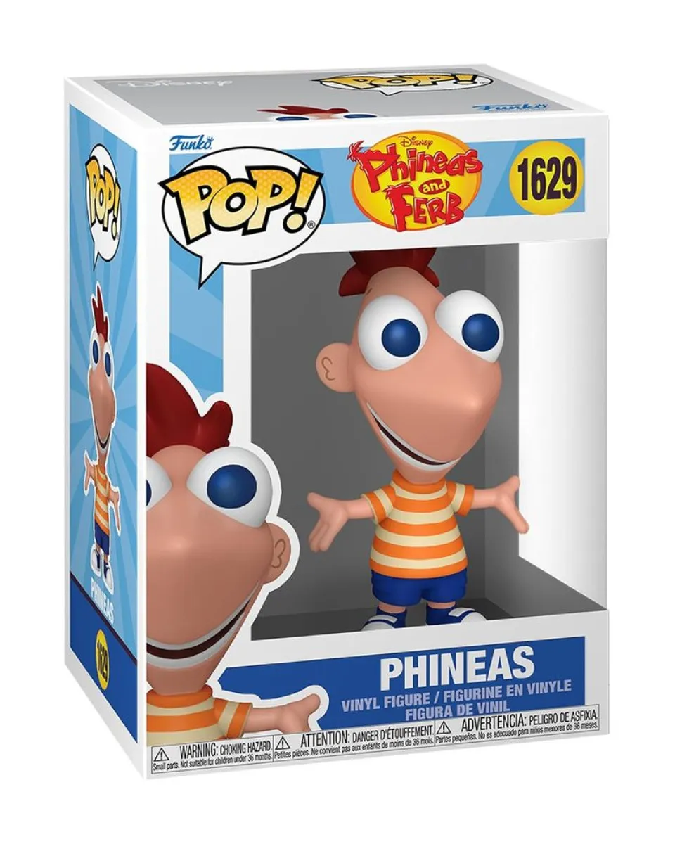 Bobble Figure Animation - Phineas And Ferb POP! - Phineas
