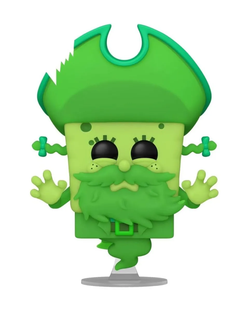 Bobble Figure Animation - SpongeBob Squarepants Movie POP! - Spongebob As The Flying Dutchman #1943 