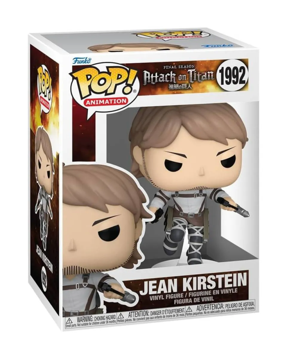 Bobble Figure Anime - Attack on Titan POP! - Jean Kirstein 