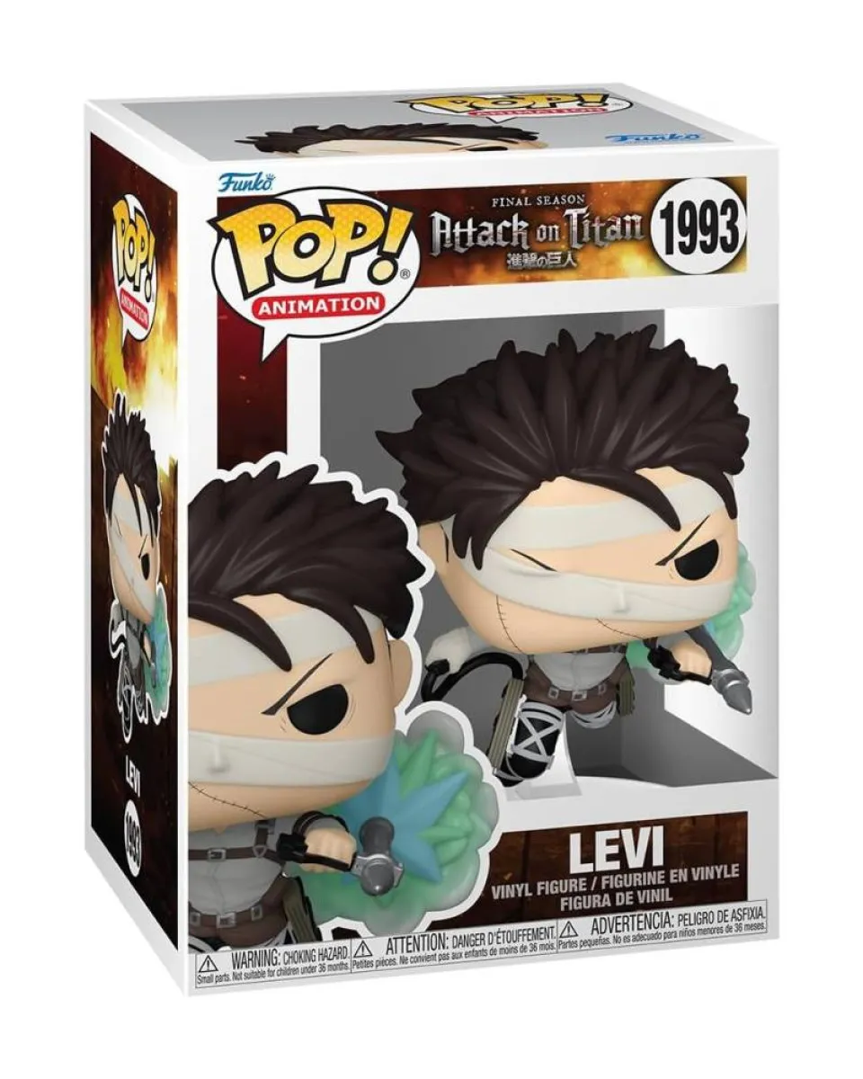 Bobble Figure Anime - Attack on Titan POP! - Levi (SP-1) 