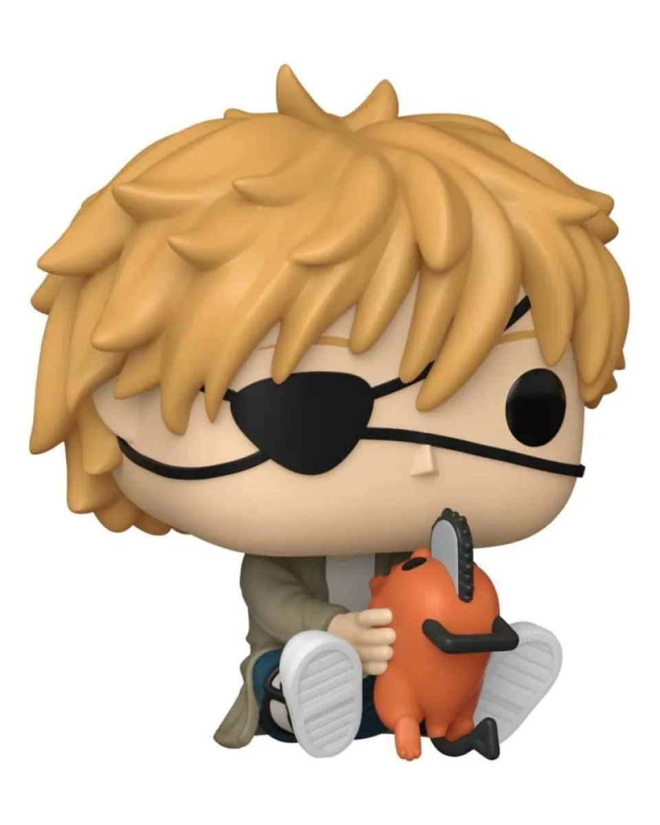 Bobble Figure Anime - Chainsaw Man POP! - Denji with Pochita 