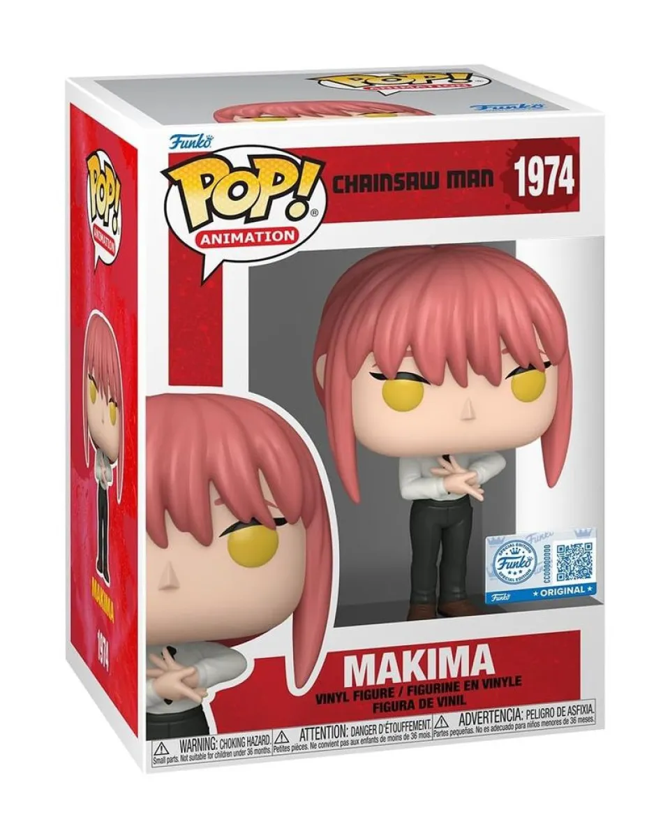 Bobble Figure Anime - Chainsaw Man POP! - Makima #1974 