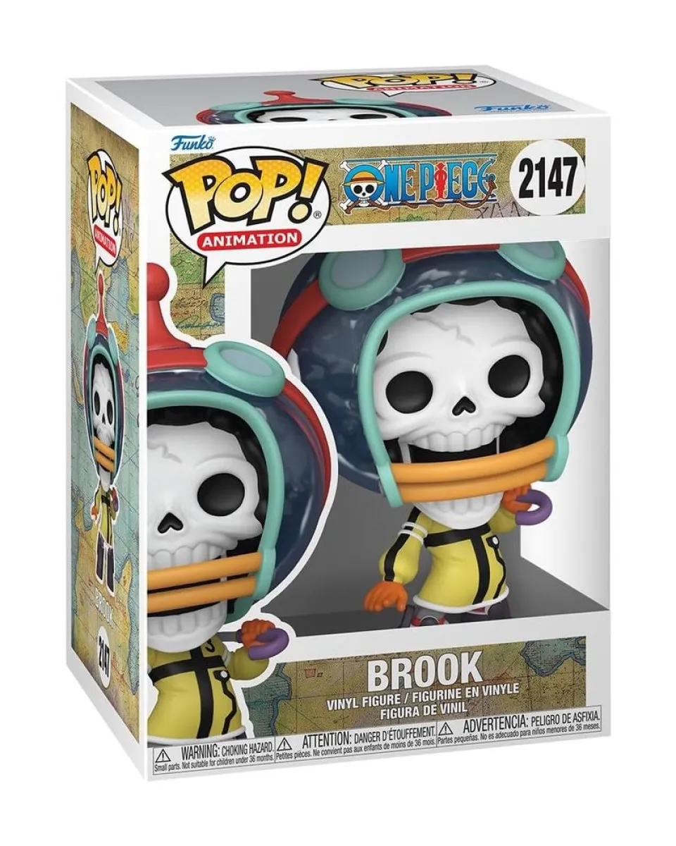 Bobble Figure Anime - One Piece POP! - Brook (Egghead Arc) #2147 