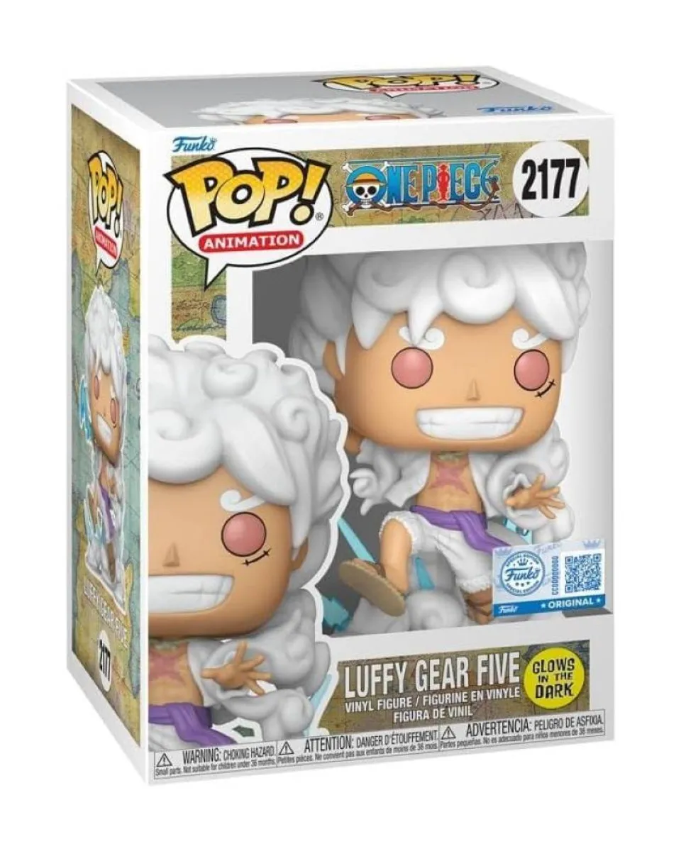 Bobble Figure Anime - One Piece POP!  - Luffy Gear Five - Special Edition #2177 