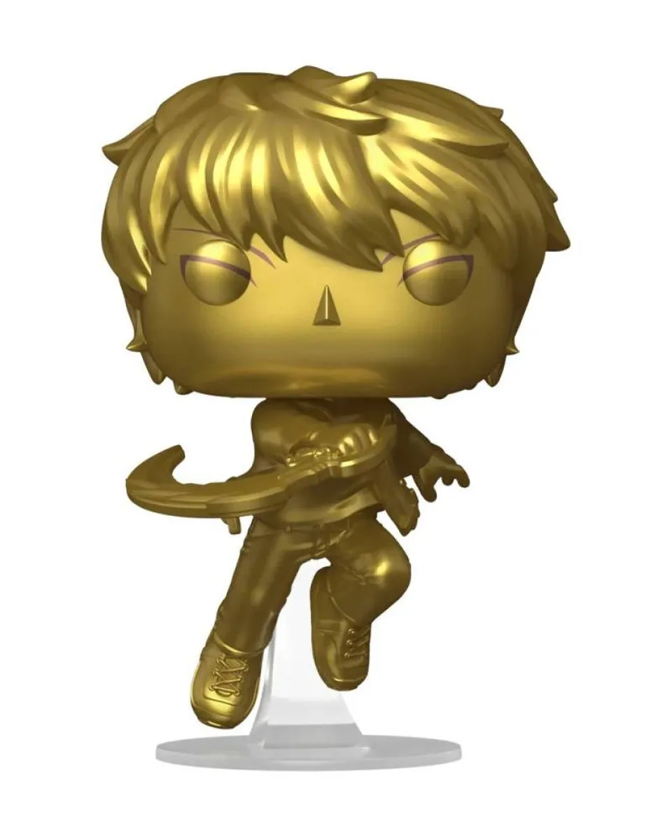 Bobble Figure Anime - Solo Leveling POP! - Sung Jinwoo (Gold Exlusive Edition) #1982 
