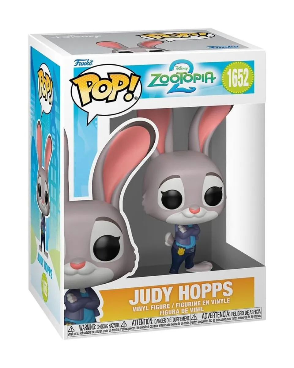 Bobble Figure Anime - Zootopia 2 POP! - Judy Hopps #1652 