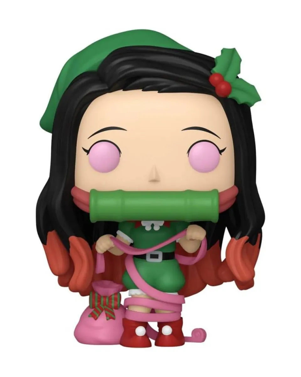 Bobble Figure Anime - Demon Slayer Kimetsu no Yaiba POP! - Nezuko Kamado (Holiday) #2033 