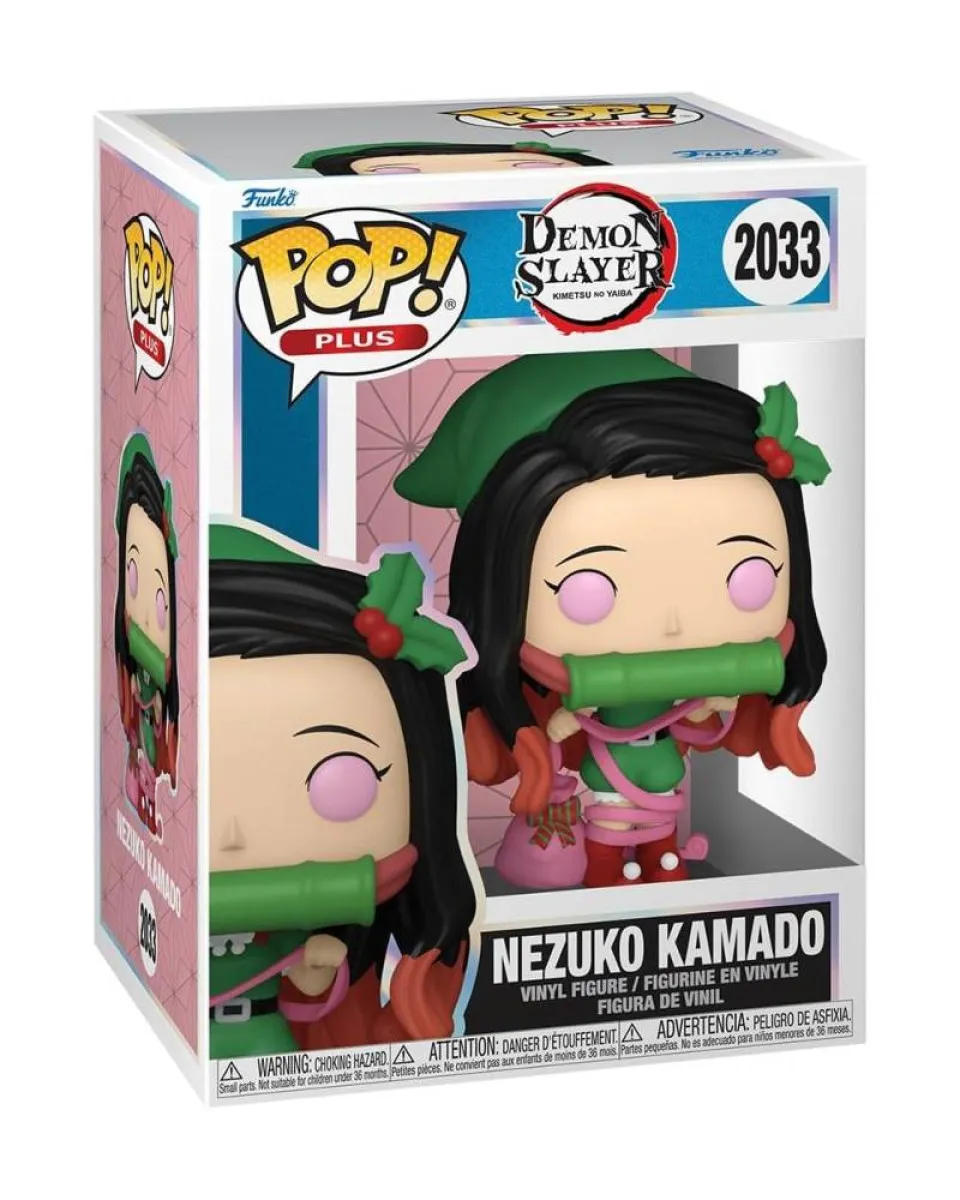Bobble Figure Anime - Demon Slayer Kimetsu no Yaiba POP! - Nezuko Kamado (Holiday) #2033 