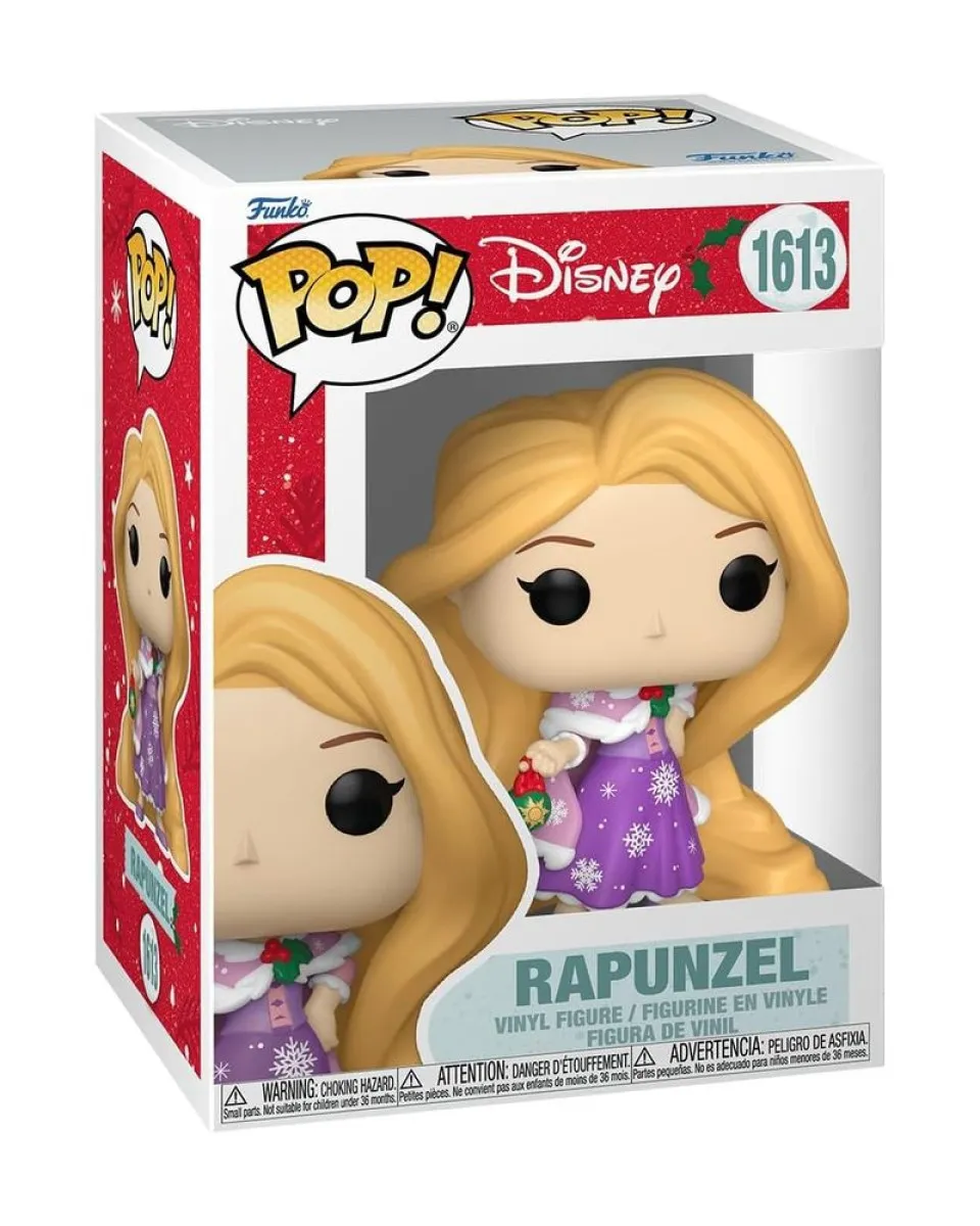 Bobble Figure Disney - Disney Princess POP! - Rapunzel (Holiday) #1613 