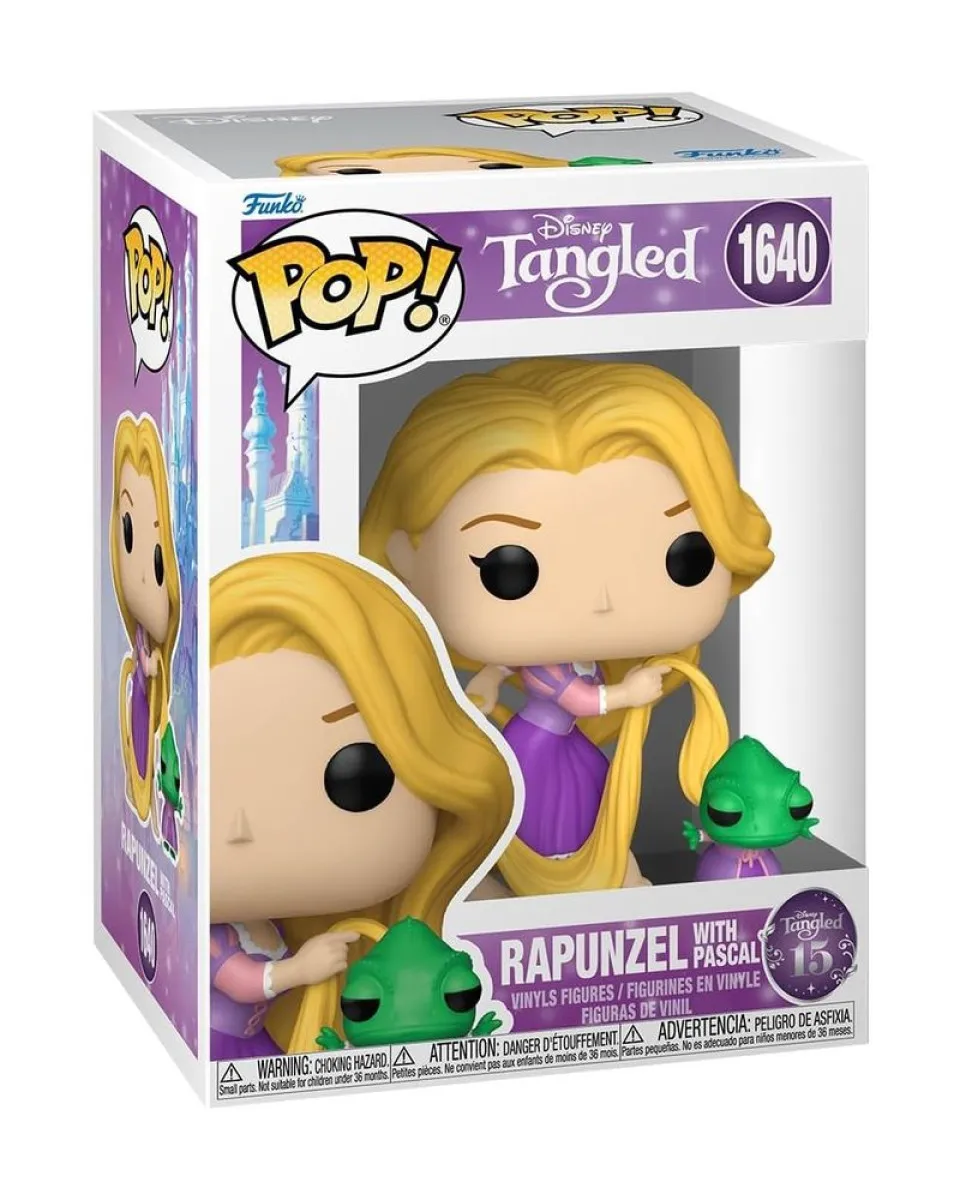 Bobble Figure Disney - Tangled POP! - Rapunzel With Pascal #1640 