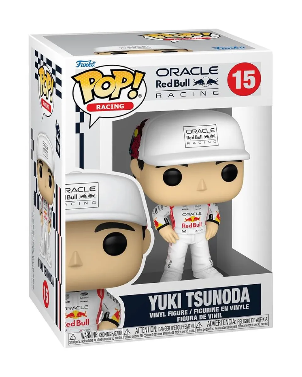 Bobble Figure F1 POP! - Oracle Red Bull Racing - Yuki Tsunoda #15 