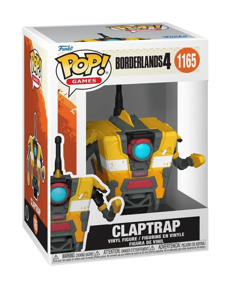 Bobble Figure Games - Borderlands 4 POP! - Claptrap #1165 
