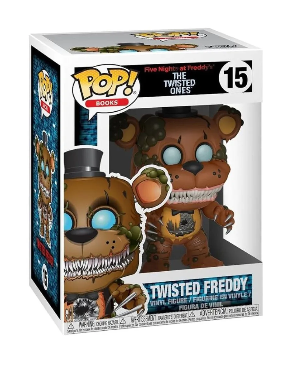 Bobble Figure Games - Five Nights at Freddy's The Twisted Ones POP! - Twisted Freddy #15 
