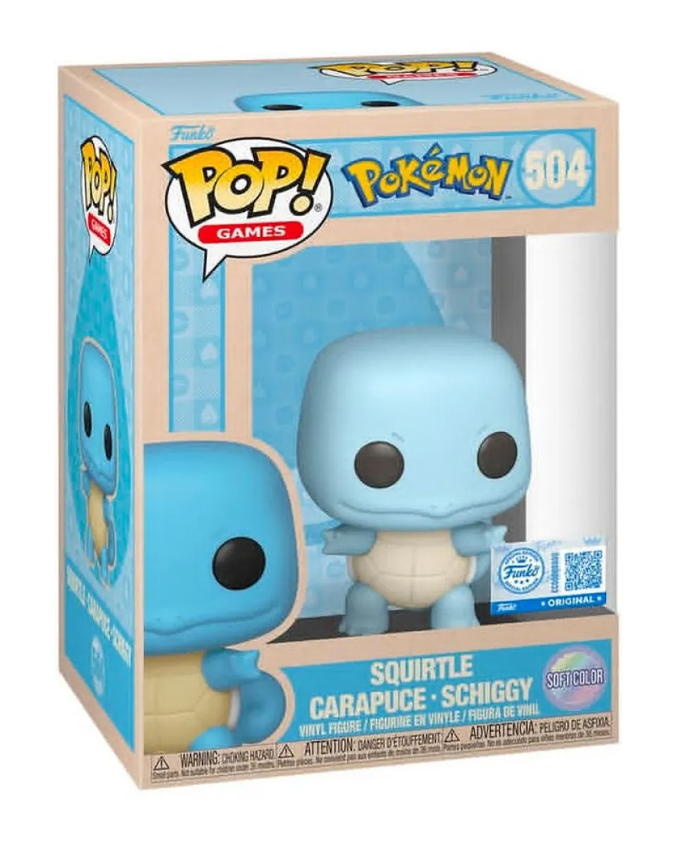 Bobble Figure Games - Pokemon POP! - Sqirtle Carapuce Schiggy 