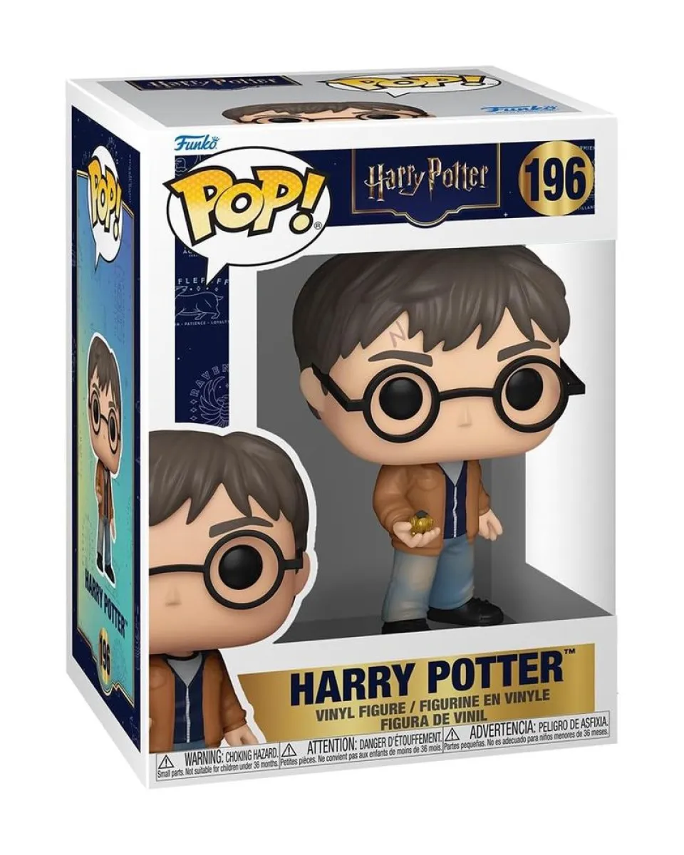 Bobble Figure Harry Potter POP! - Harry #196 