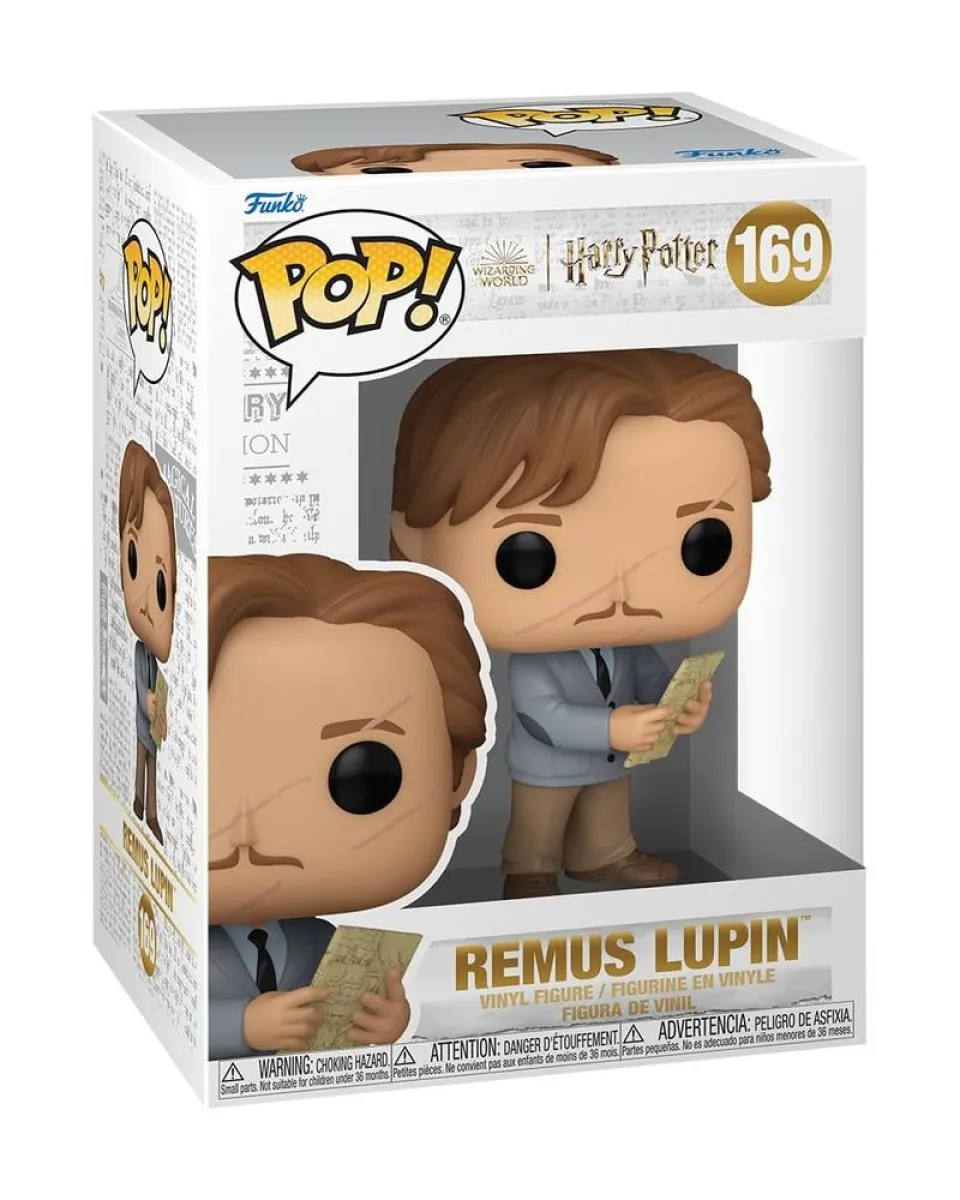 Bobble Figure Harry Potter POP! - Remus Lupin With Map #169 