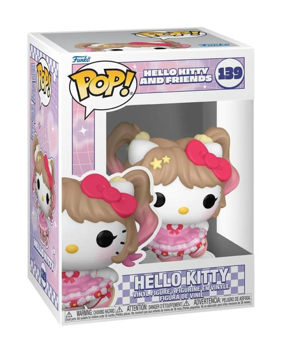 Bobble Figure Hello Kitty And Friends POP! - Hello Kitty (K-Pop Outfit) #139 