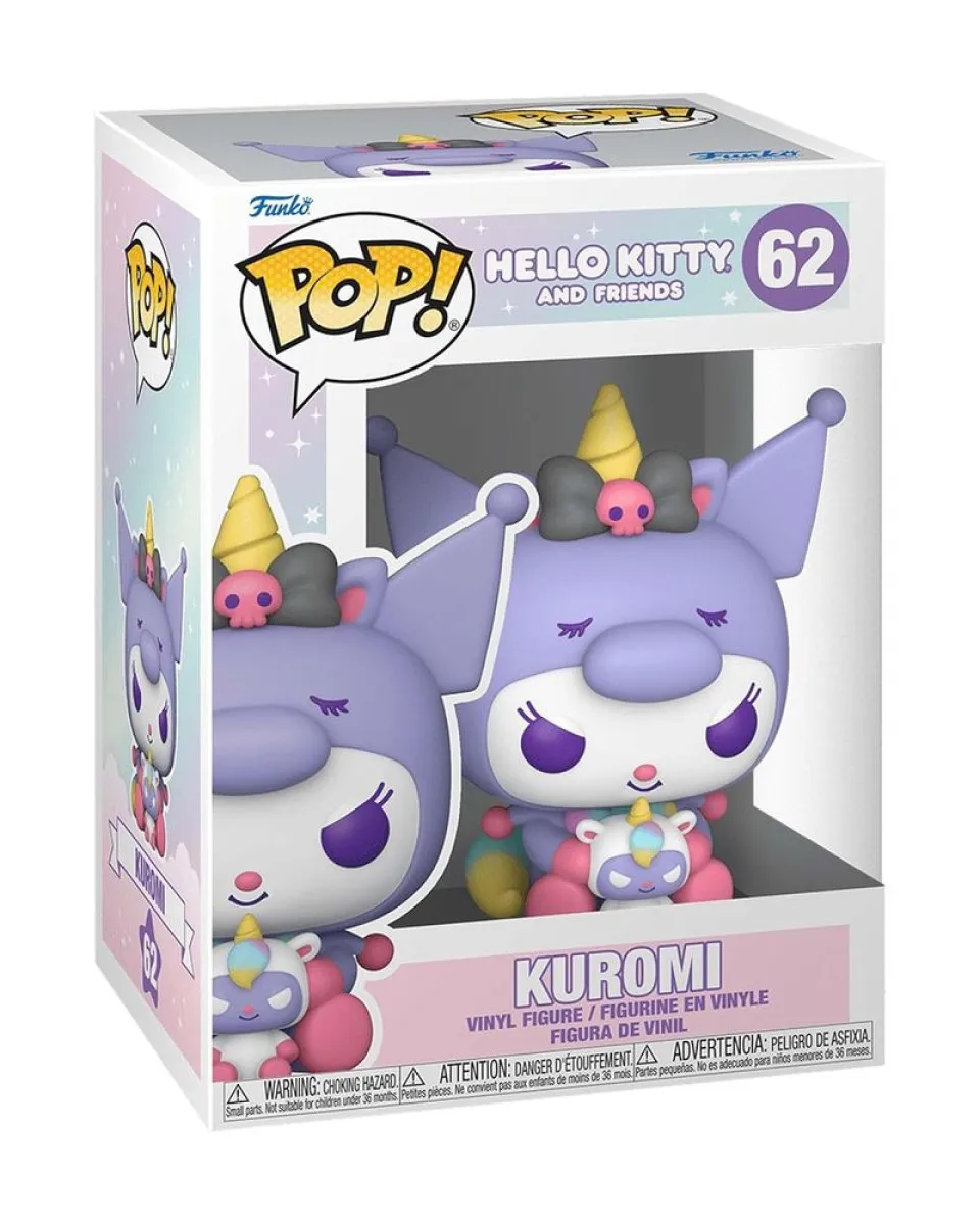 Bobble Figure Hello Kitty and Friends POP! - Kuromi #62