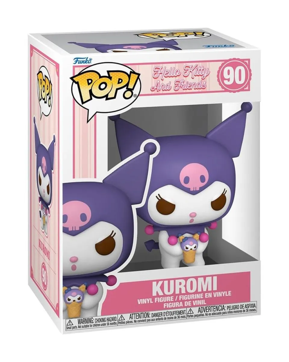 Bobble Figure Hello Kitty and Friends POP! - Kuromi #90 