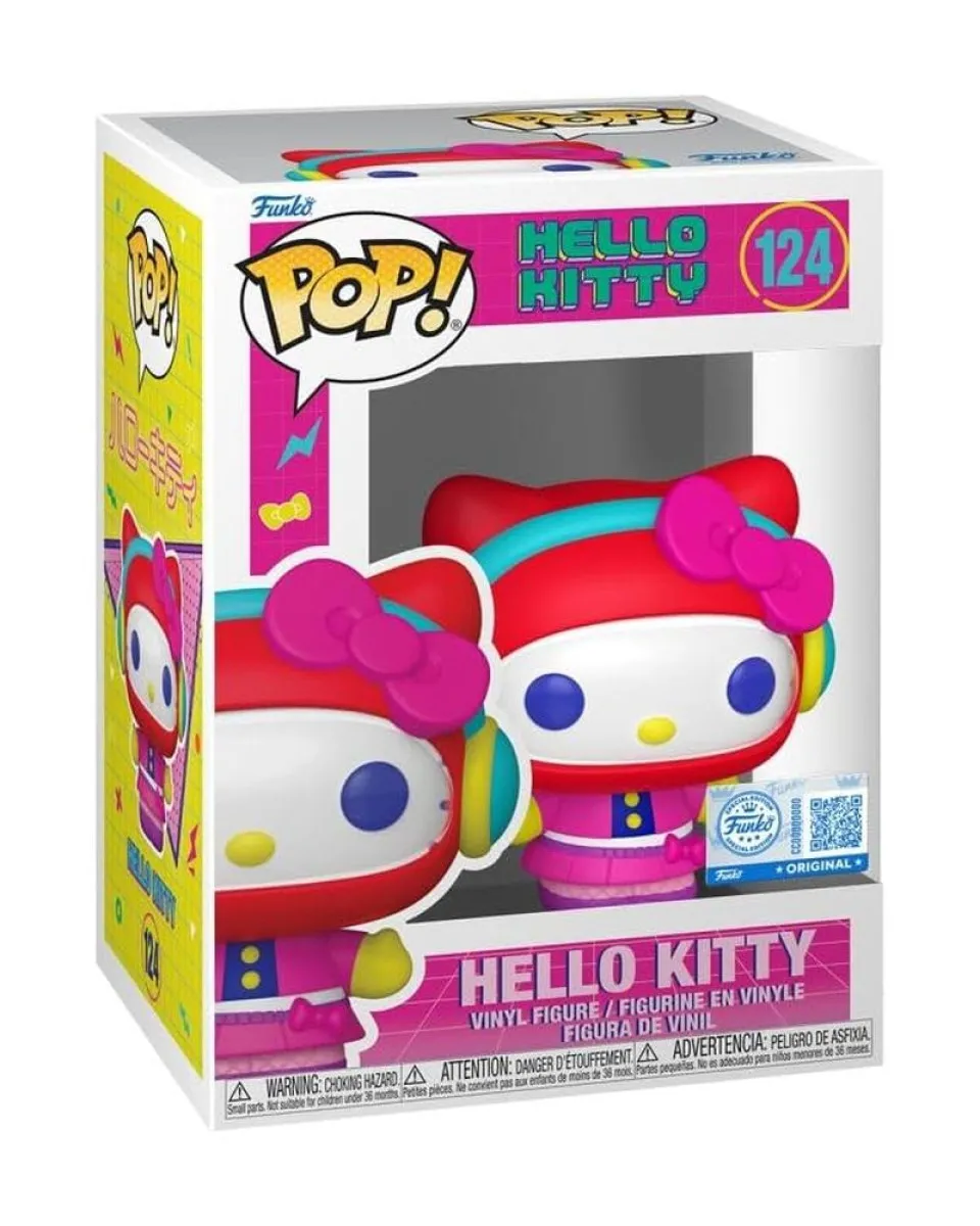 Bobble Figure Hello Kitty POP! - Hello Kitty (Arcade Outfit) #124 