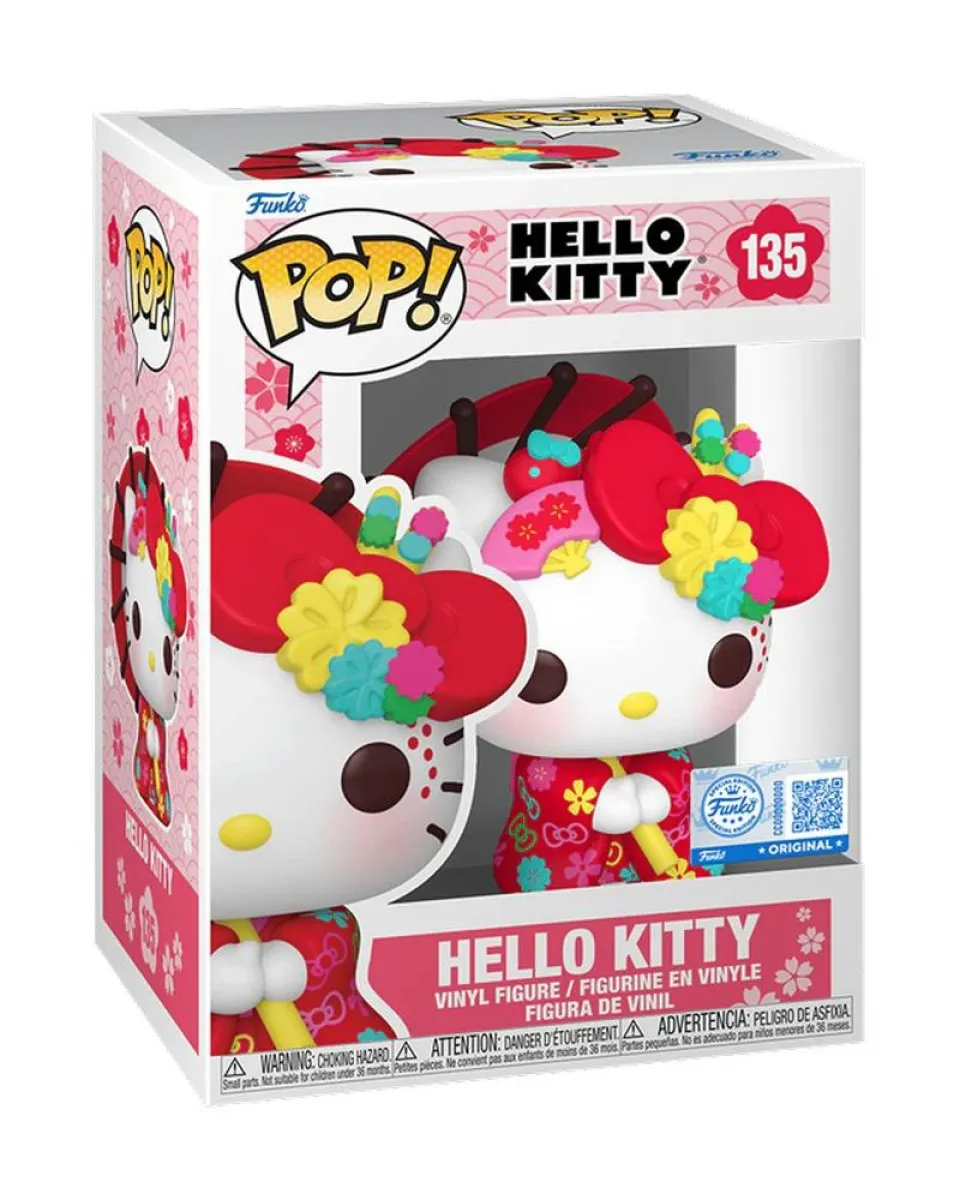 Bobble Figure Hello Kitty POP! - Hello Kitty In Kimono #135 