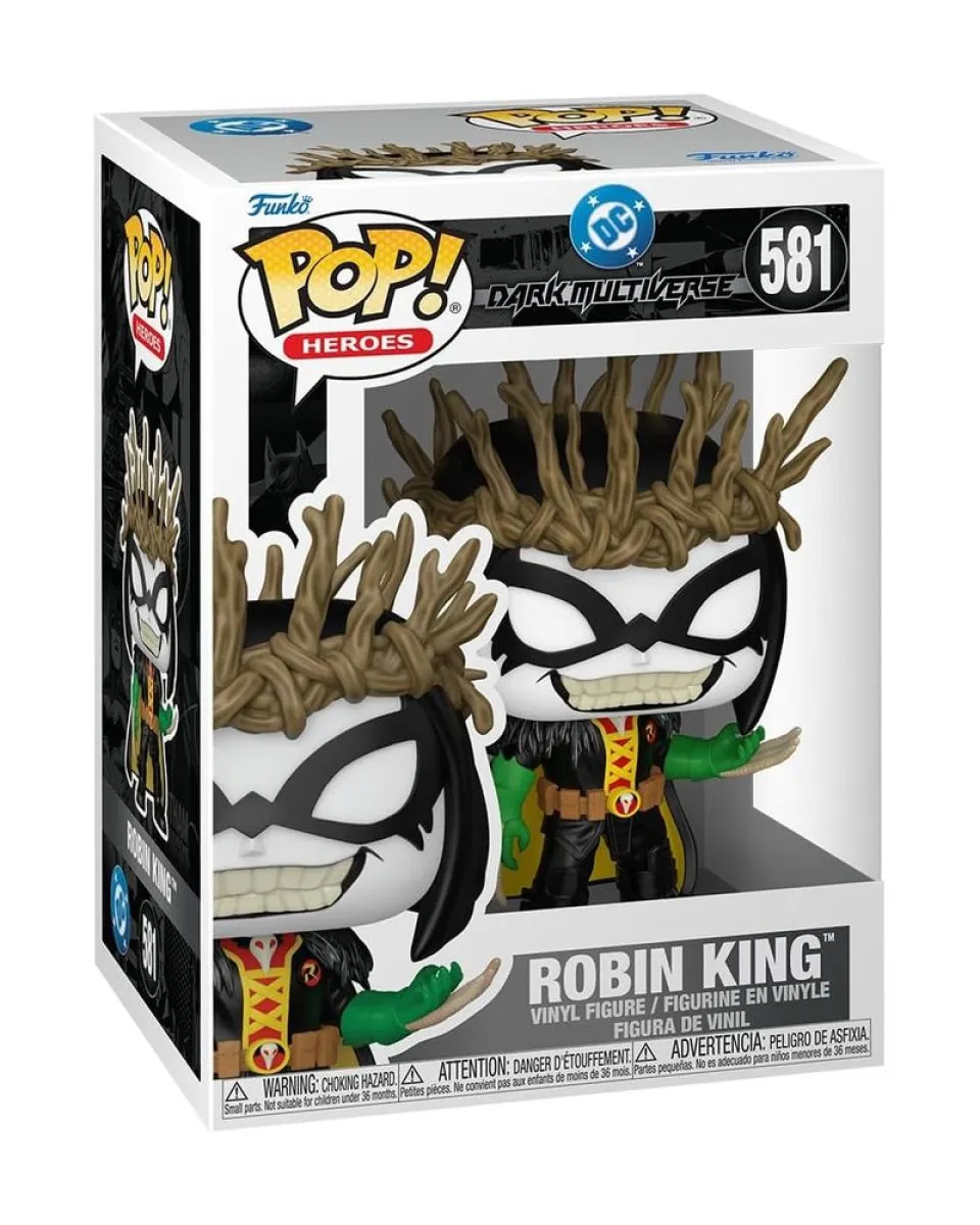 Bobble Figure Heroes - DC Dark Multiverse POP! - Robin King #581 
