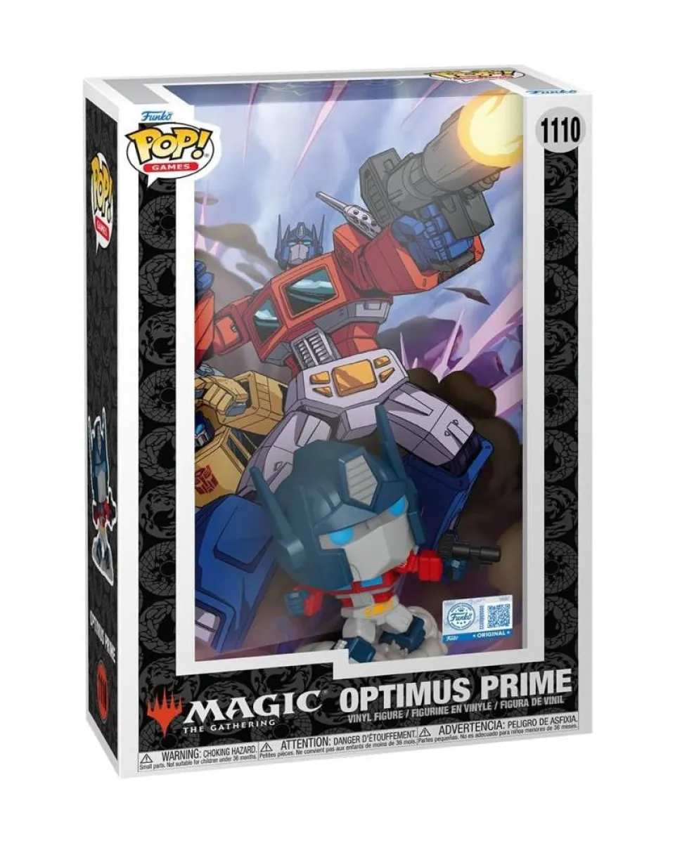 Bobble Figure Games - Magic The Gathering x Transformers POP! Comic Covers - Optimus Prime #1110 