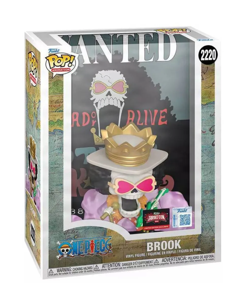 Bobble Figure Marvel - One Piece POP! Cover - Brook (Wanted Poster) #2220 