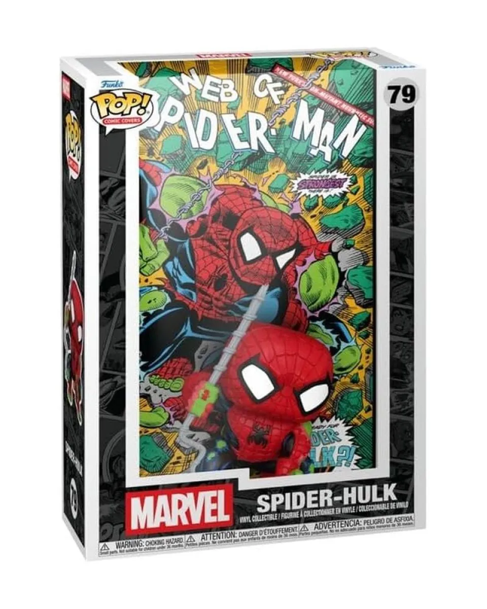 Bobble Figure Marvel - Spider-Man POP! Comic Cover - Spider-Hulk 