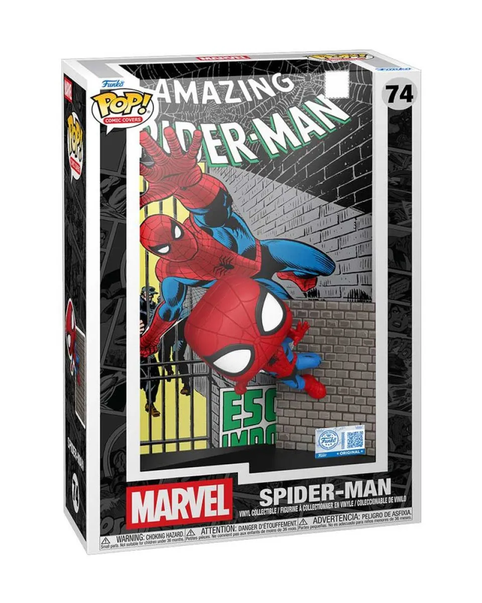 Bobble Figure Marvel - Spider-Man POP! Comic Covers - Spider-Man #74 