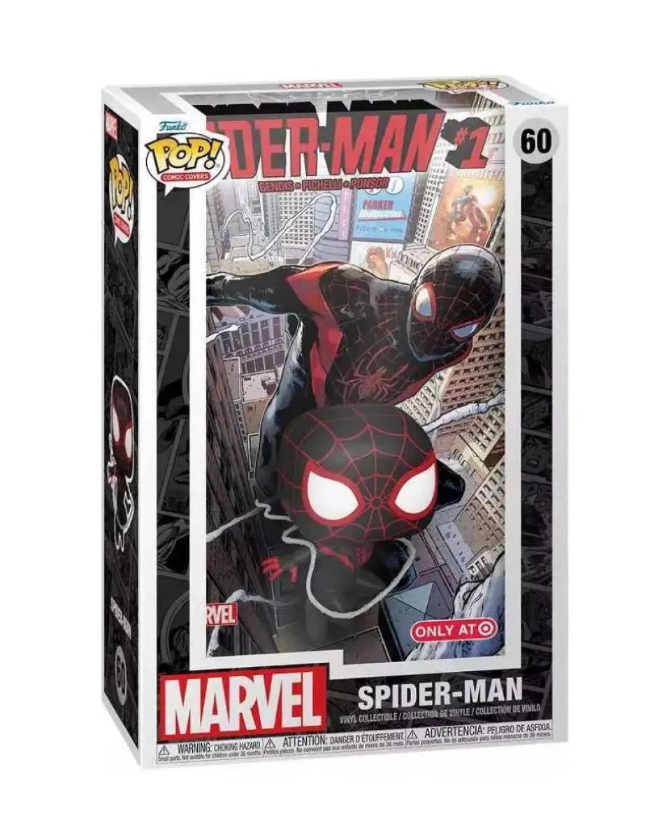 Bobble Figure Marvel - Spider-Man POP! Comic Covers - Vinyl Figure Spider-Man 2016 #1 