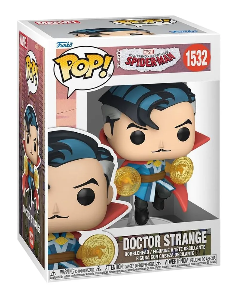 Bobble Figure Marvel - Spider-Man POP! - Doctor Strange 