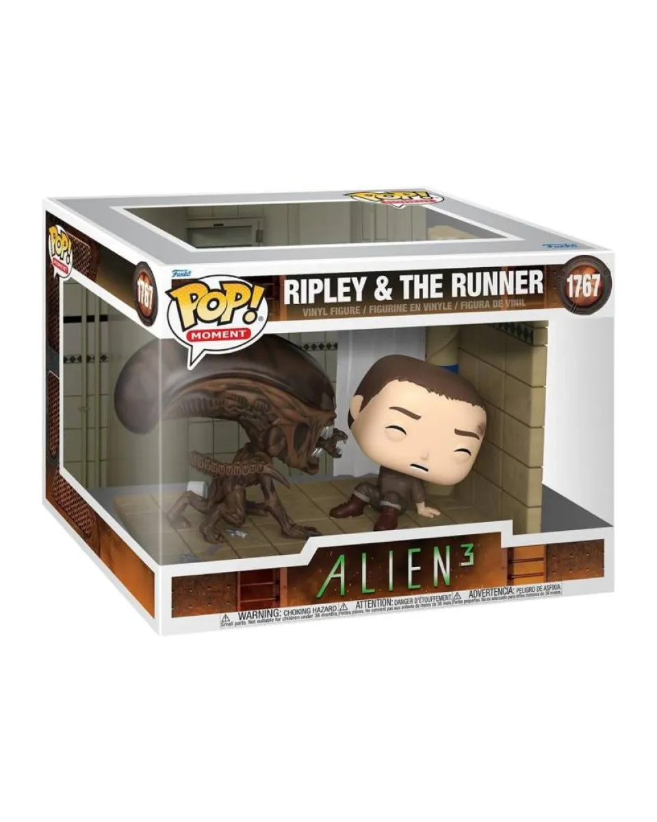 Bobble Figure Movies - Alien 3 POP! - Ripley & The Runner 