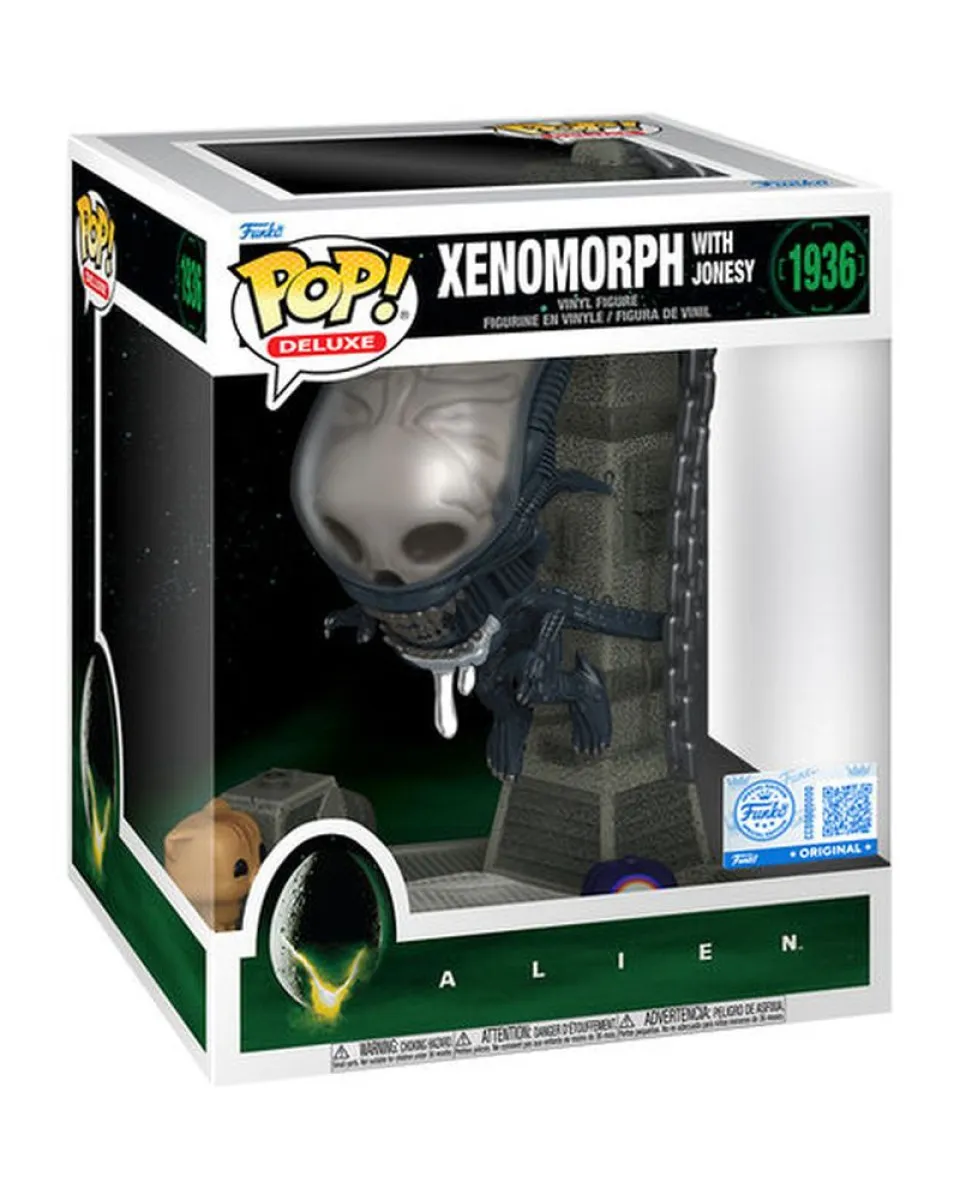 Bobble Figure Movies - Alien POP! - Xenomorph With Jonesy