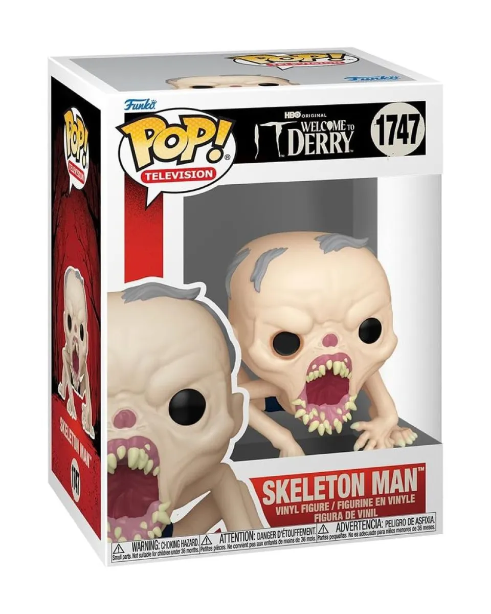 Bobble Figure Movies - IT Welcome to Derry POP! - Skeleton Man #1747 
