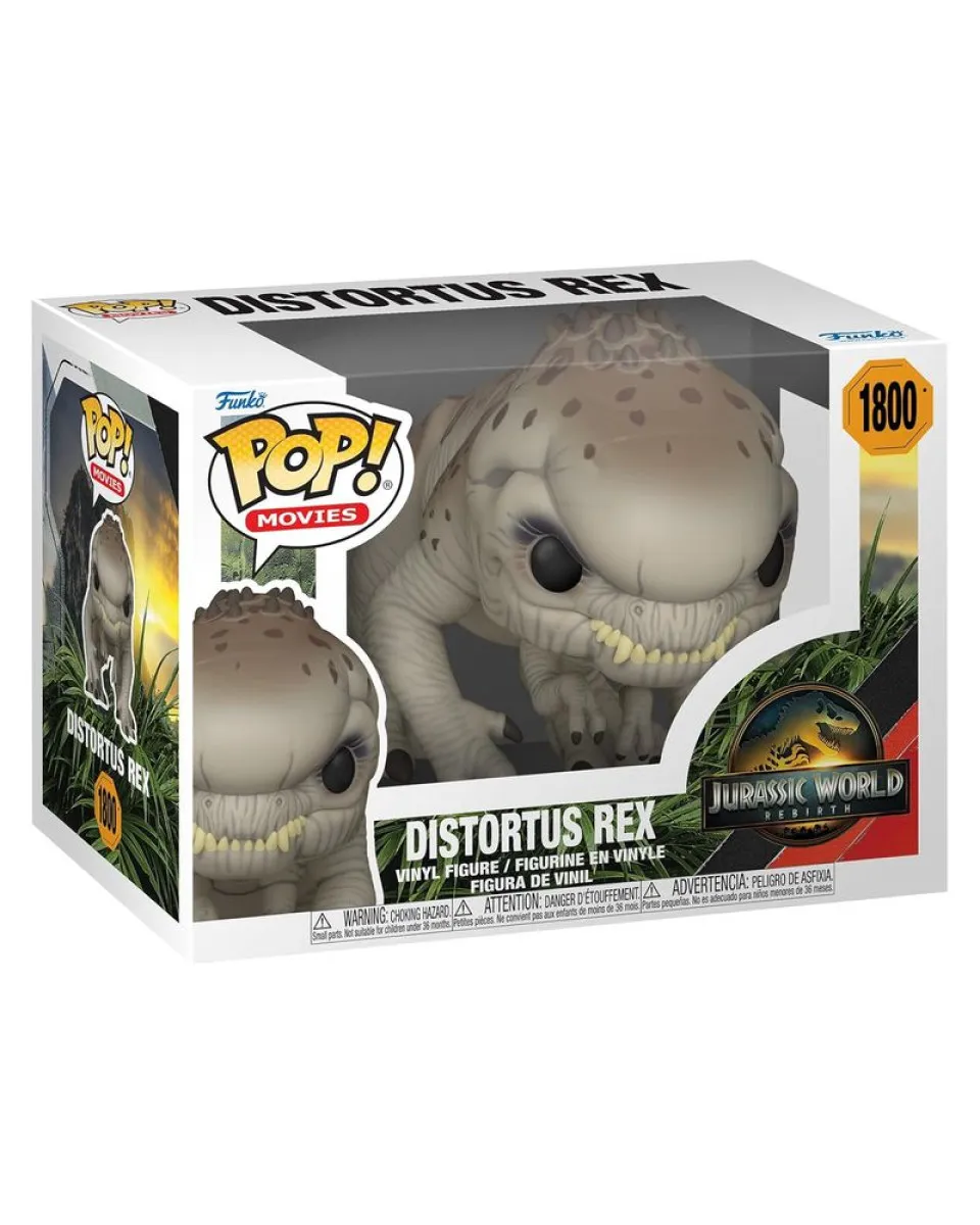 Bobble Figure Movies - Jurassic Park POP - Rebirth! - Distortus Rex 