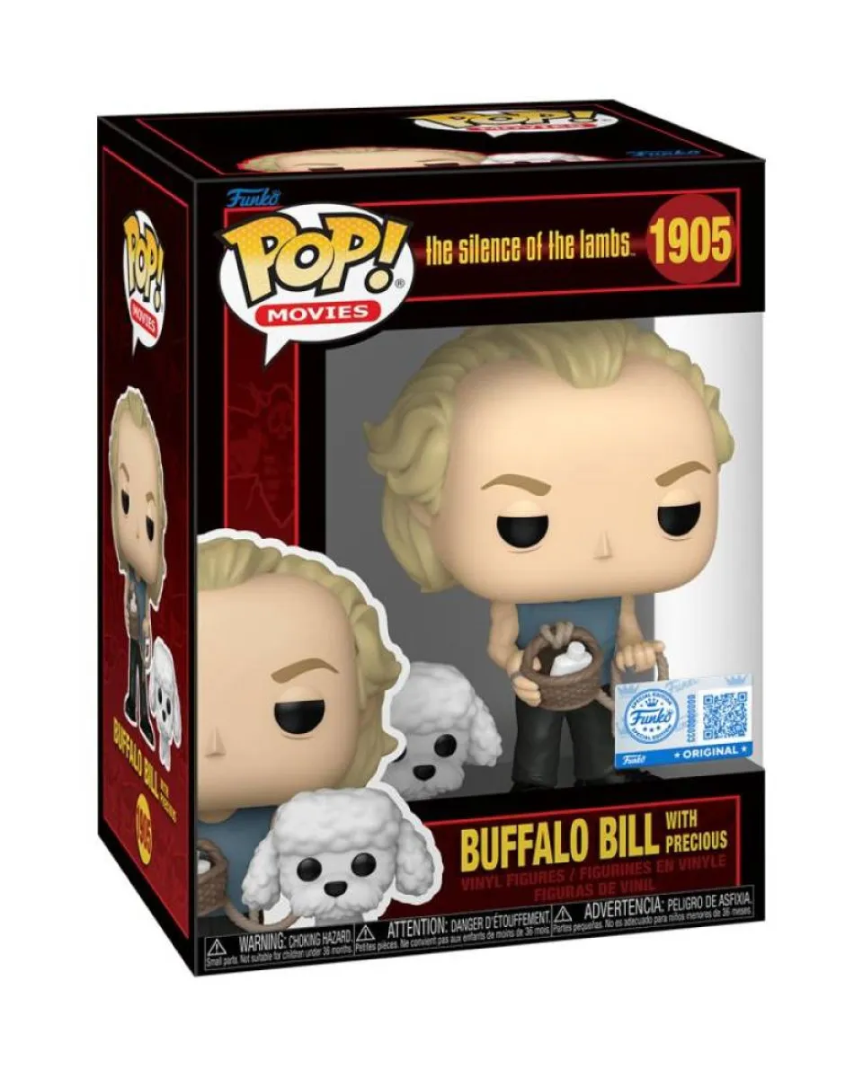 Bobble Figure Movies - The Silence of The Lambs POP! - Buffalo Bill With Precious #1905 