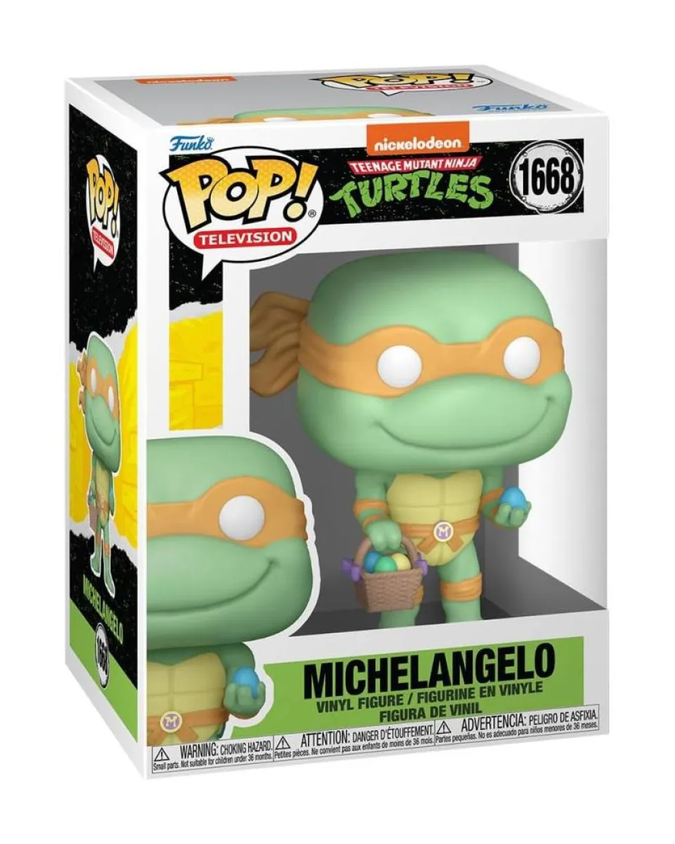 Bobble Figure Movies - Teenage Mutant Ninja Turtles POP! - Easter Michelangelo 