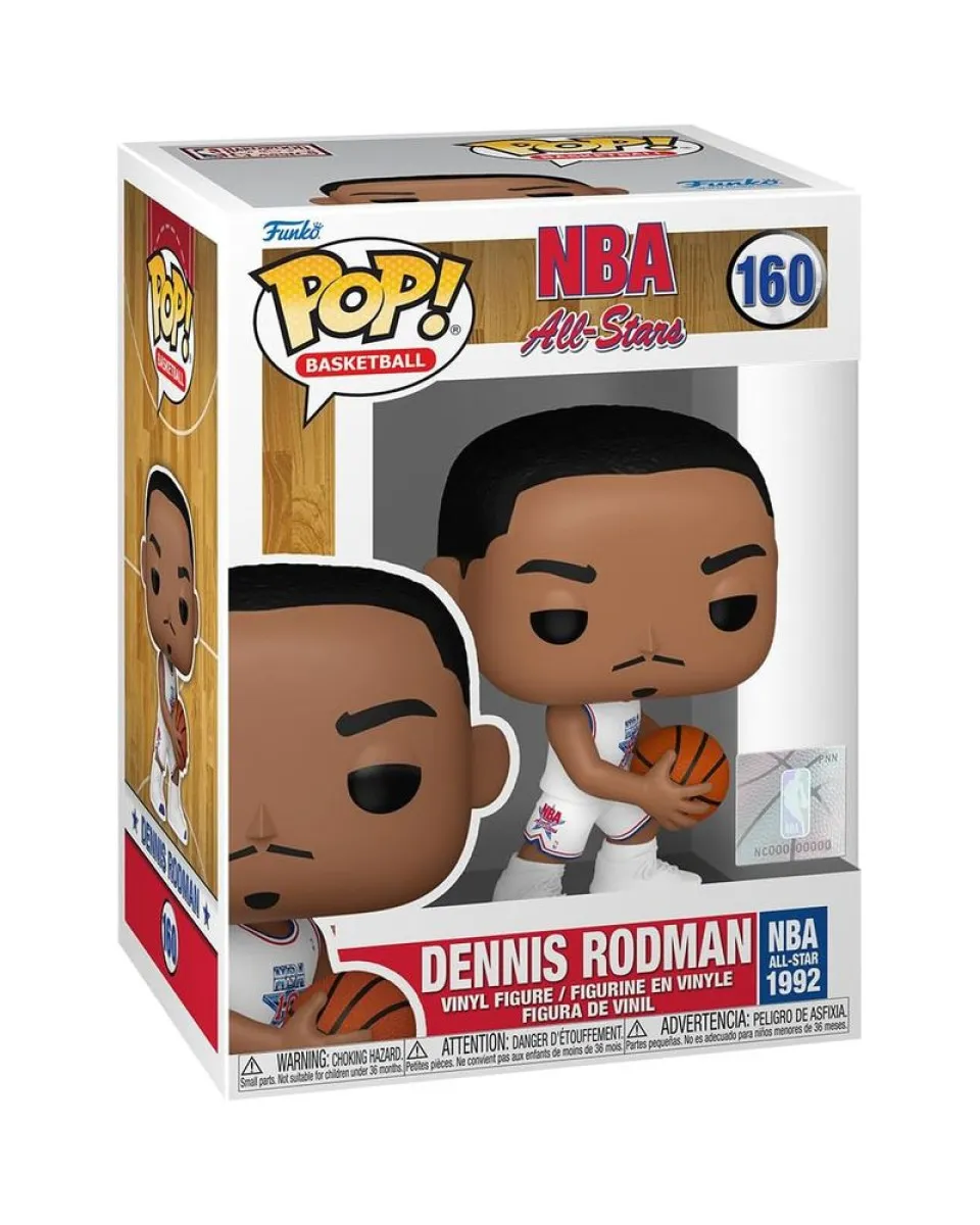 Bobble Figure Basketball - NBA All Stars POP! - Dennis Rodman (1992) 