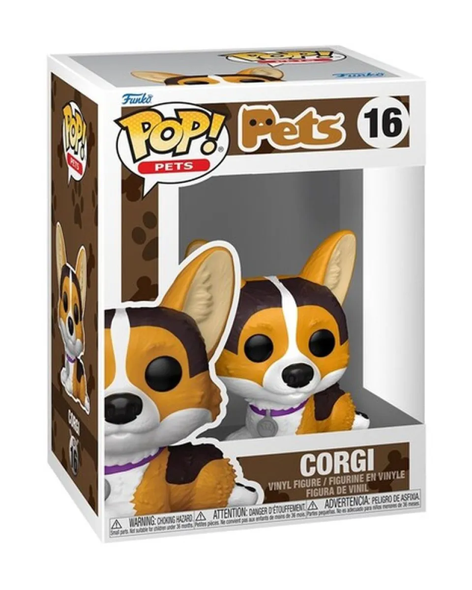 Bobble Figure Pets - Pets POP! - Corgi #16 