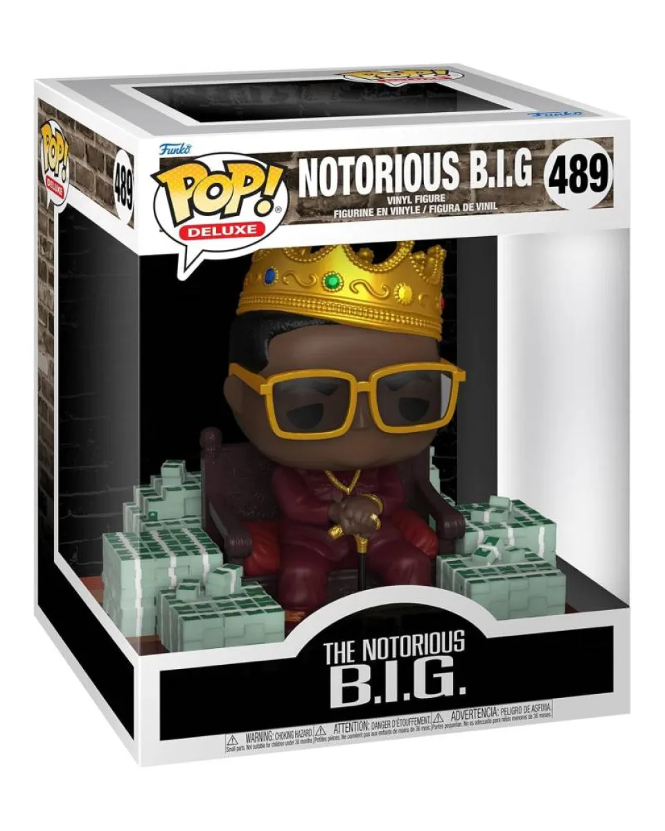 Bobble Figure Deluxe - The Notorious B.I.G. POP! - The Notorious B.I.G. #489 