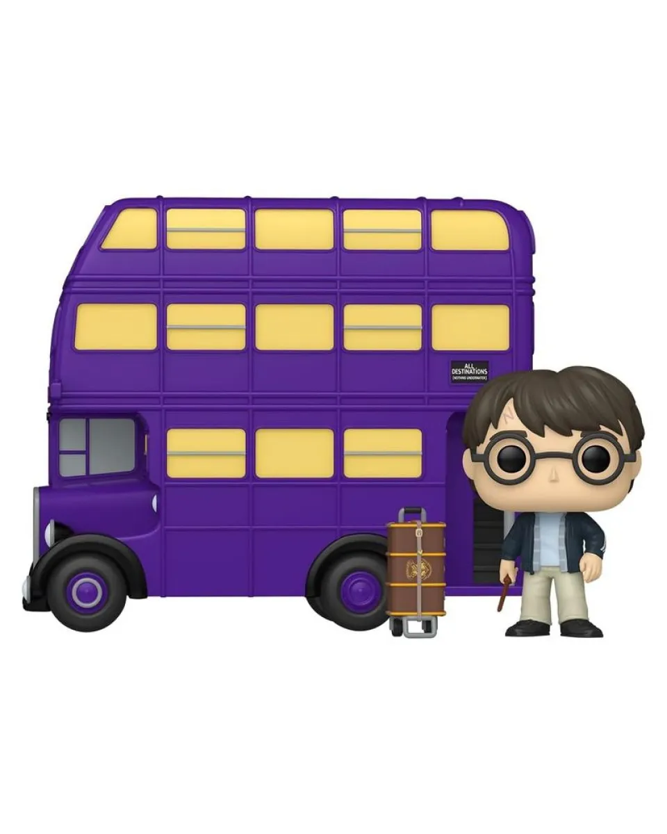 Bobble Figure Rides - Harry Potter POP! - Harry Potter With Knight Bus 