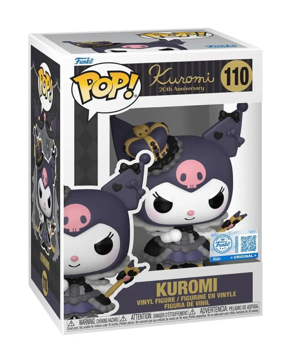 Bobble Figure Sanrio Kuromi 20Th Anniversary POP! - Royal Kuromi #110 