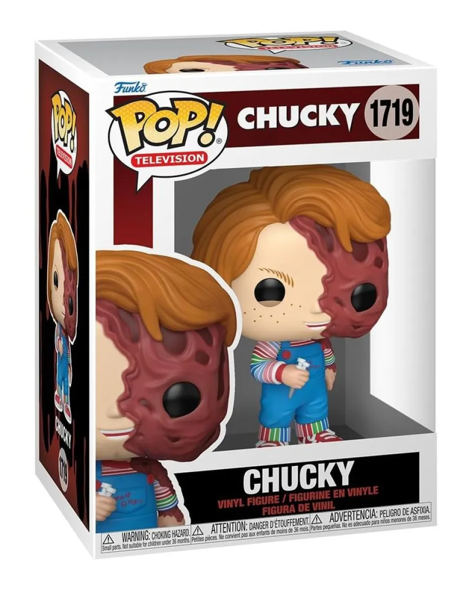 Bobble Figure Television - Chucky POP! - Chucky (Melted Face) 