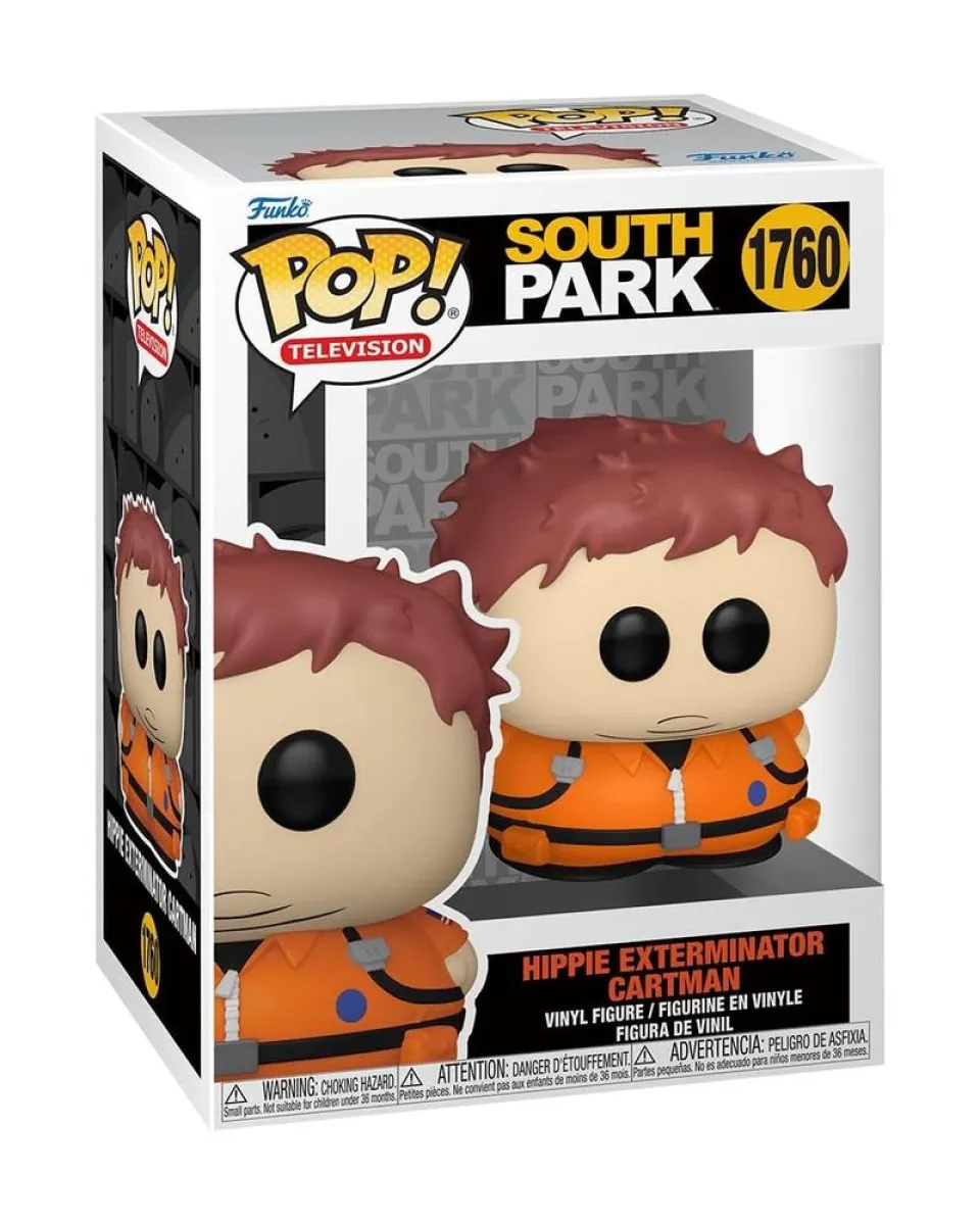 Bobble Figure Television - South Park POP! - Hippie Exterminator Cartman #1760 