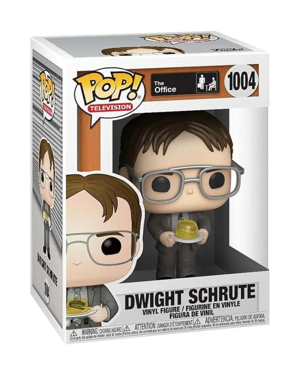 Bobble Figure Television - The Office POP! - Dwight Schrute With Jello Stapler #1004 
