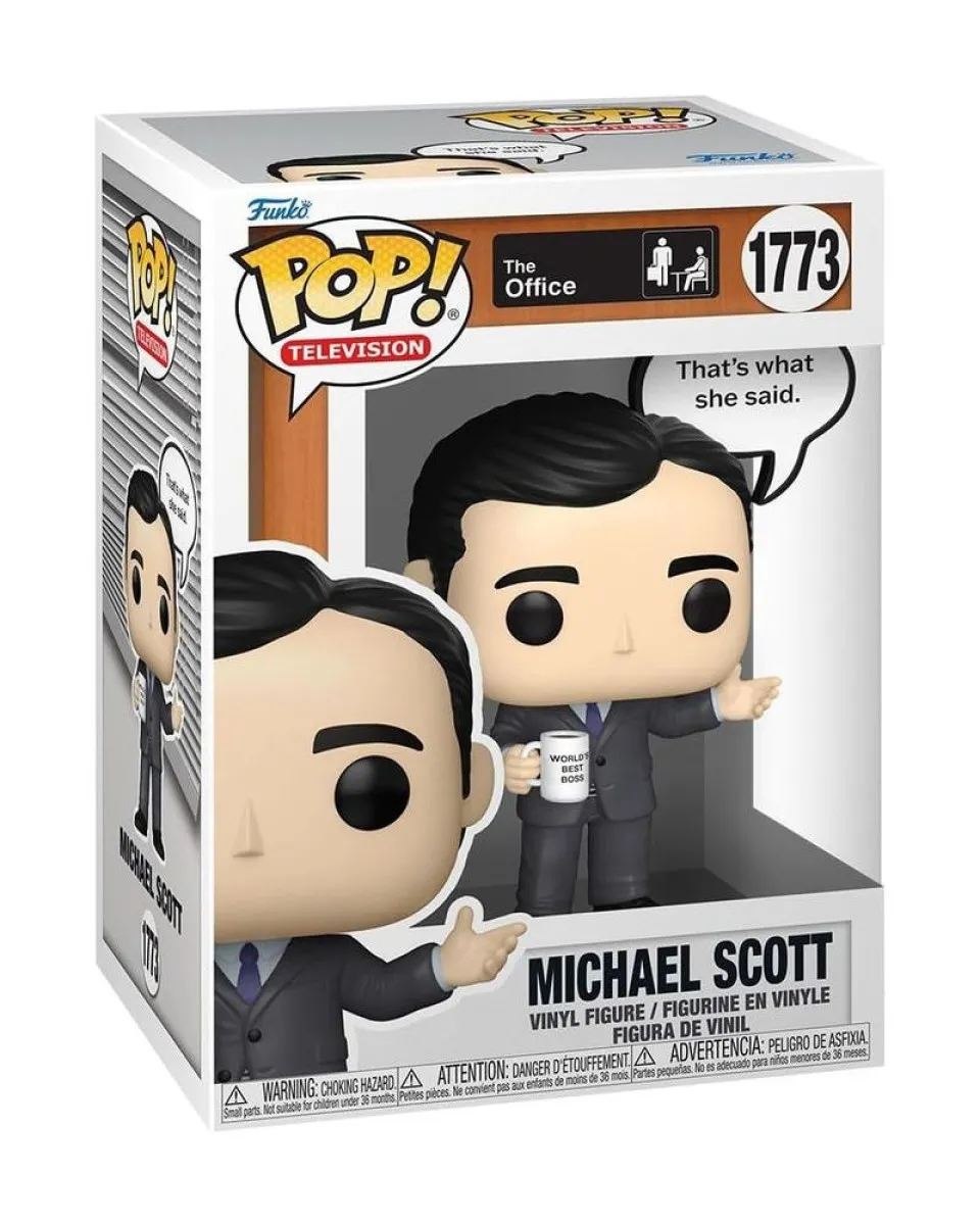 Bobble Figure Television - The Office POP! - Michael Scott (That's What She Said) #1773 