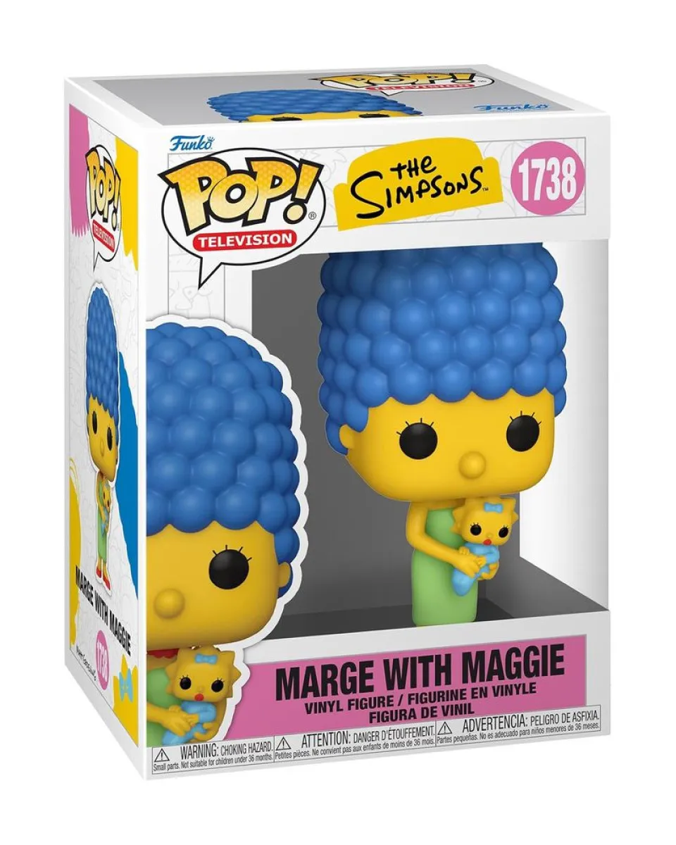 Bobble Figure The Simpsons POP! - Marge with Maggie #1738 