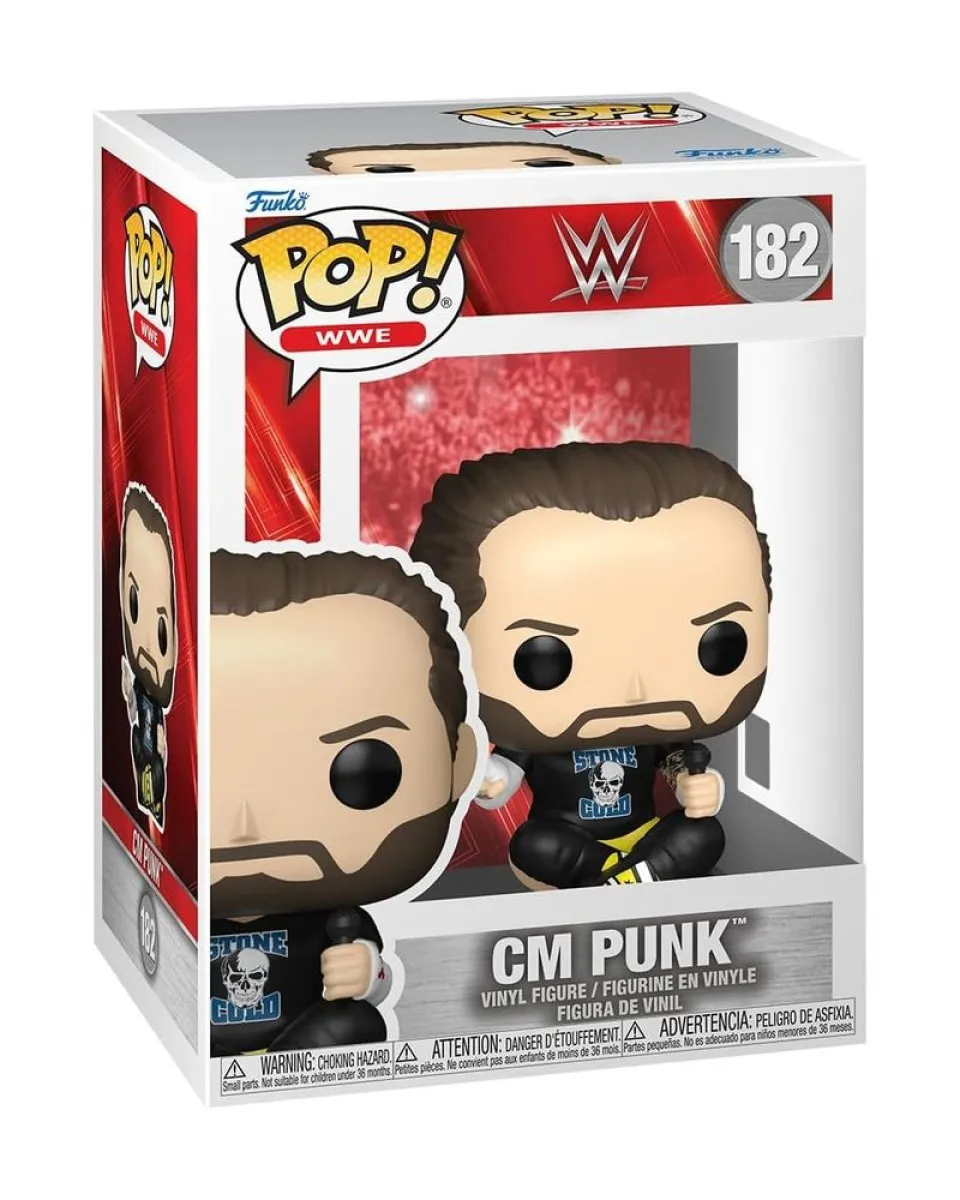 Bobble Figure WWE POP! - CM Punk