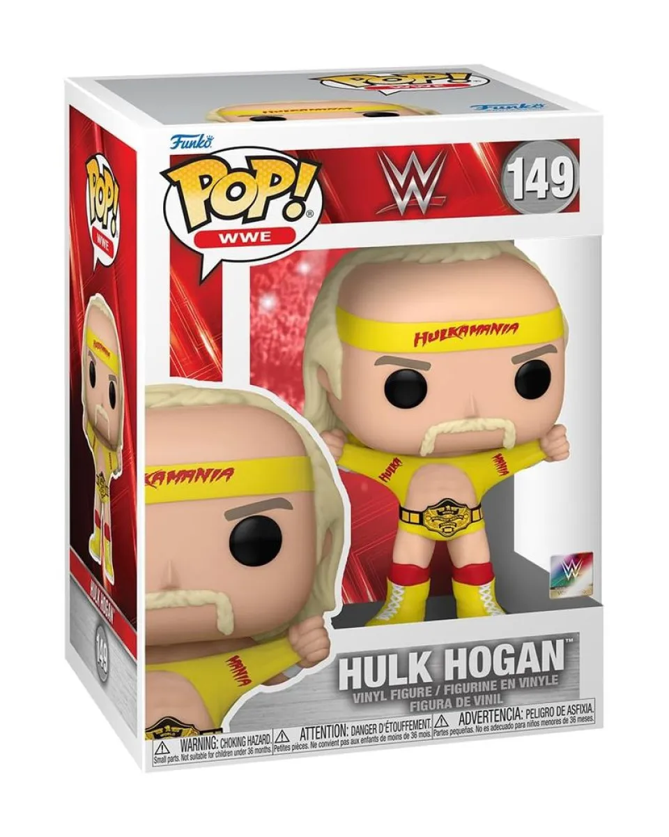 Bobble Figure WWE POP! - Hulk Hogan with belt